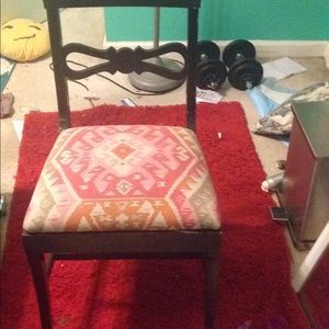 Pattern cushion chairs the enough for a person